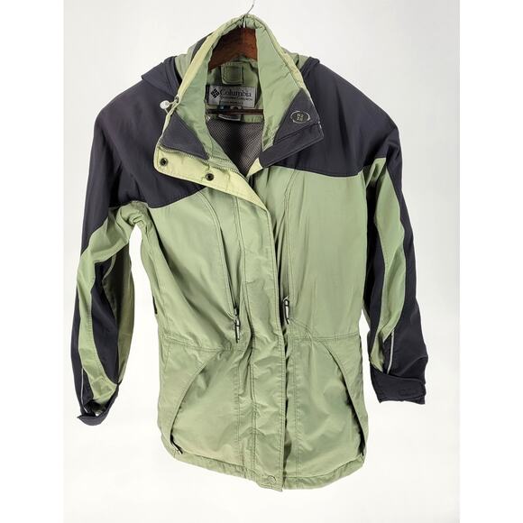 Columbia Core Womens Green Gray Interchange 3-in-1 Snow Ski Winter Jacket Size L - Picture 6 of 14